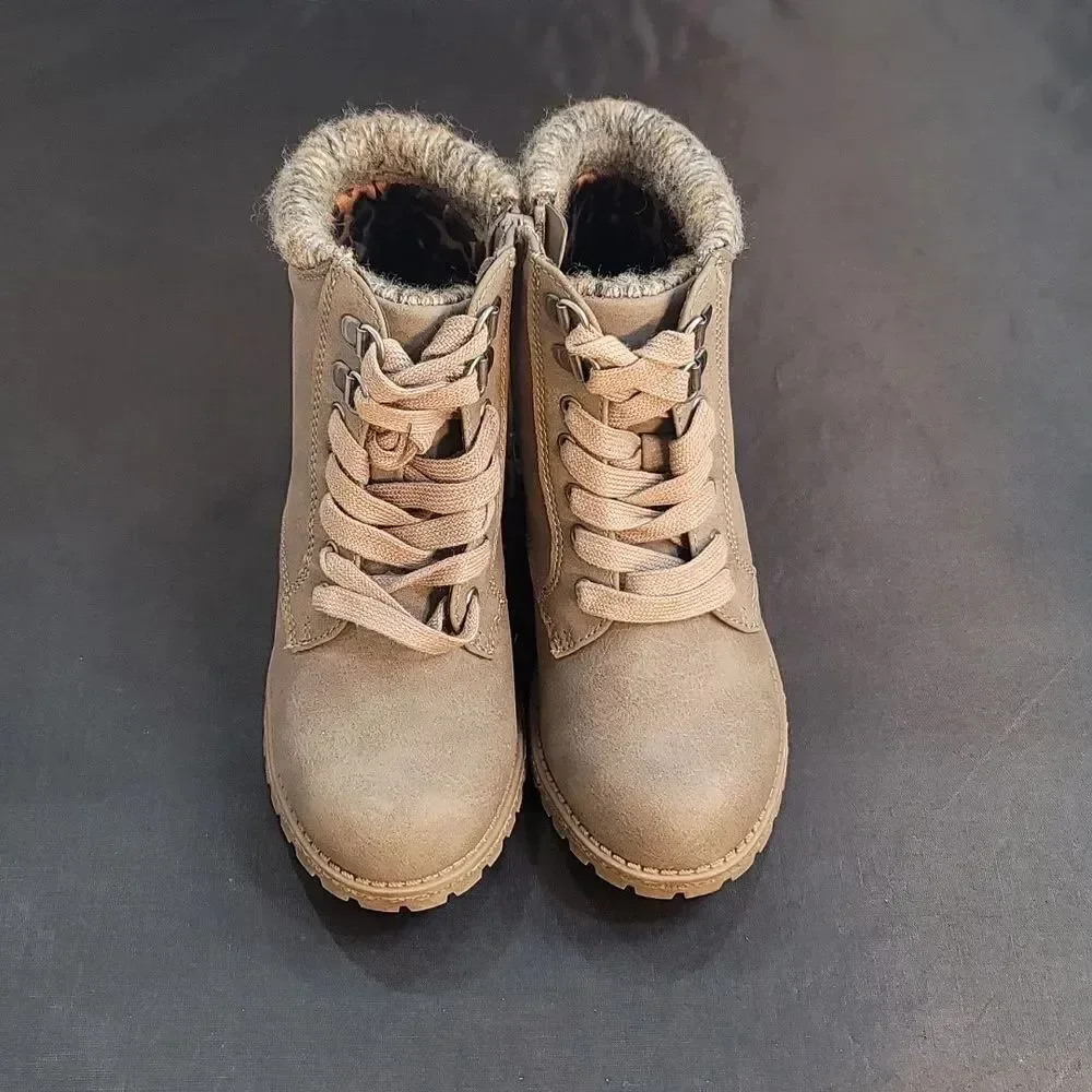 BRAND NEW MADDEN GIRL LACE UP ZIPPER CLOSURE TODDLER BOOTIE
